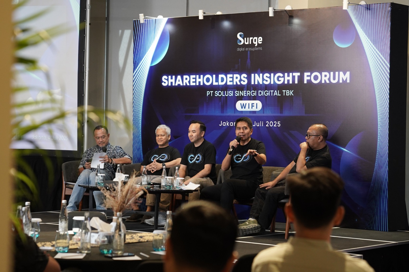 PT Solusi Sinergi digital Tbk (WIFI) mengadakan shareholder gathering bertemu dengan para investornya membahas right issue dan prospek bisnis. DOK/ISTIMEWA Prospek Cerah! Right Issue Saham WIFI Bakal Sukses