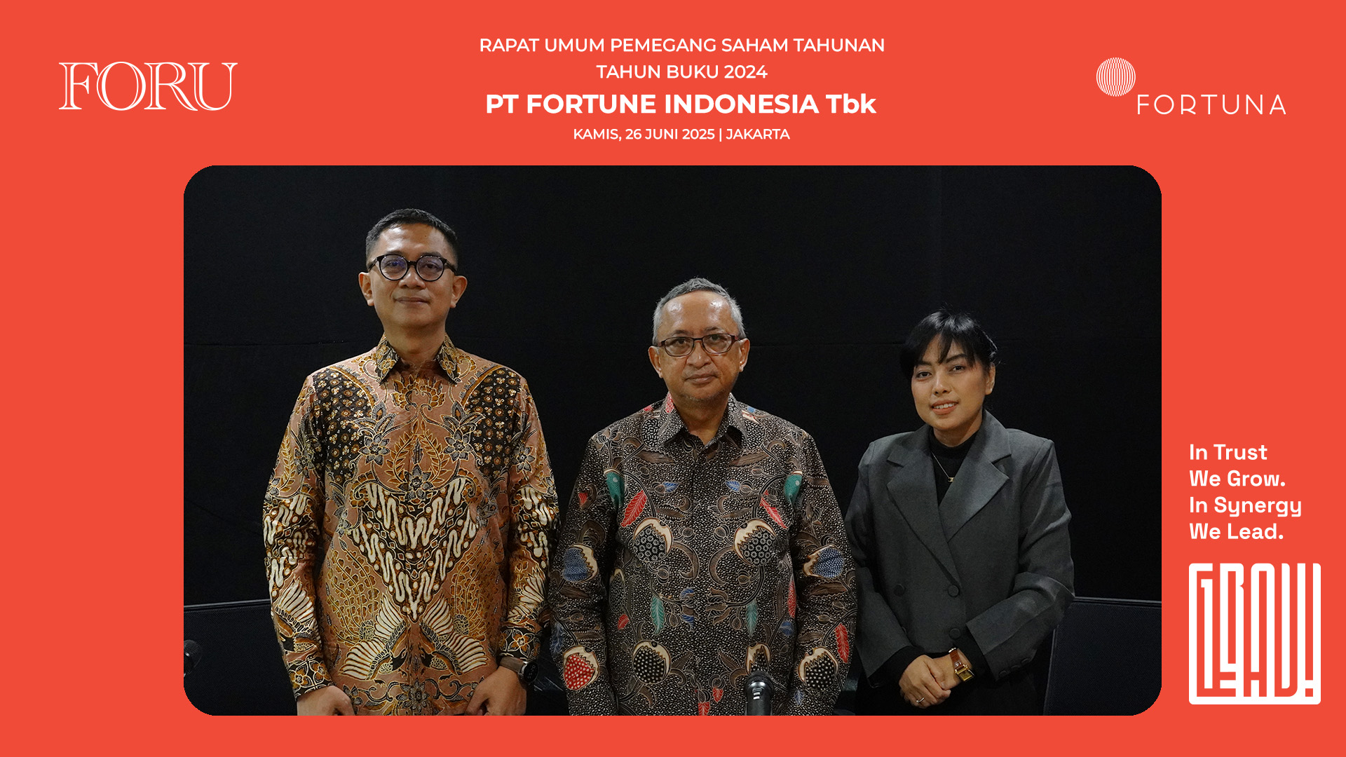 FORU Meretas Jalan Baru Menuju Pertumbuhan Berkelanjutan Era Digital