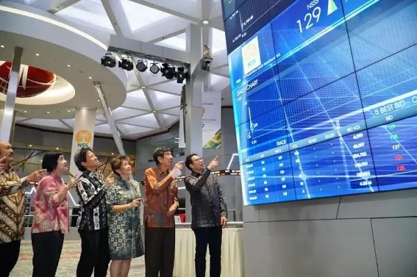 Manajemen NSSS ketika mencatatkan sahamnya di BEI. Bos NSSS Tampung 38,42 Juta Saham Harga Bawah
