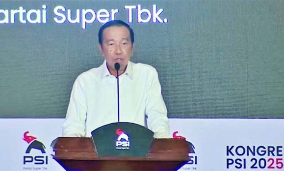 Tegaskan Dukungan, Jokowi Yakin PSI Akan Jadi Partai Besar di 2034