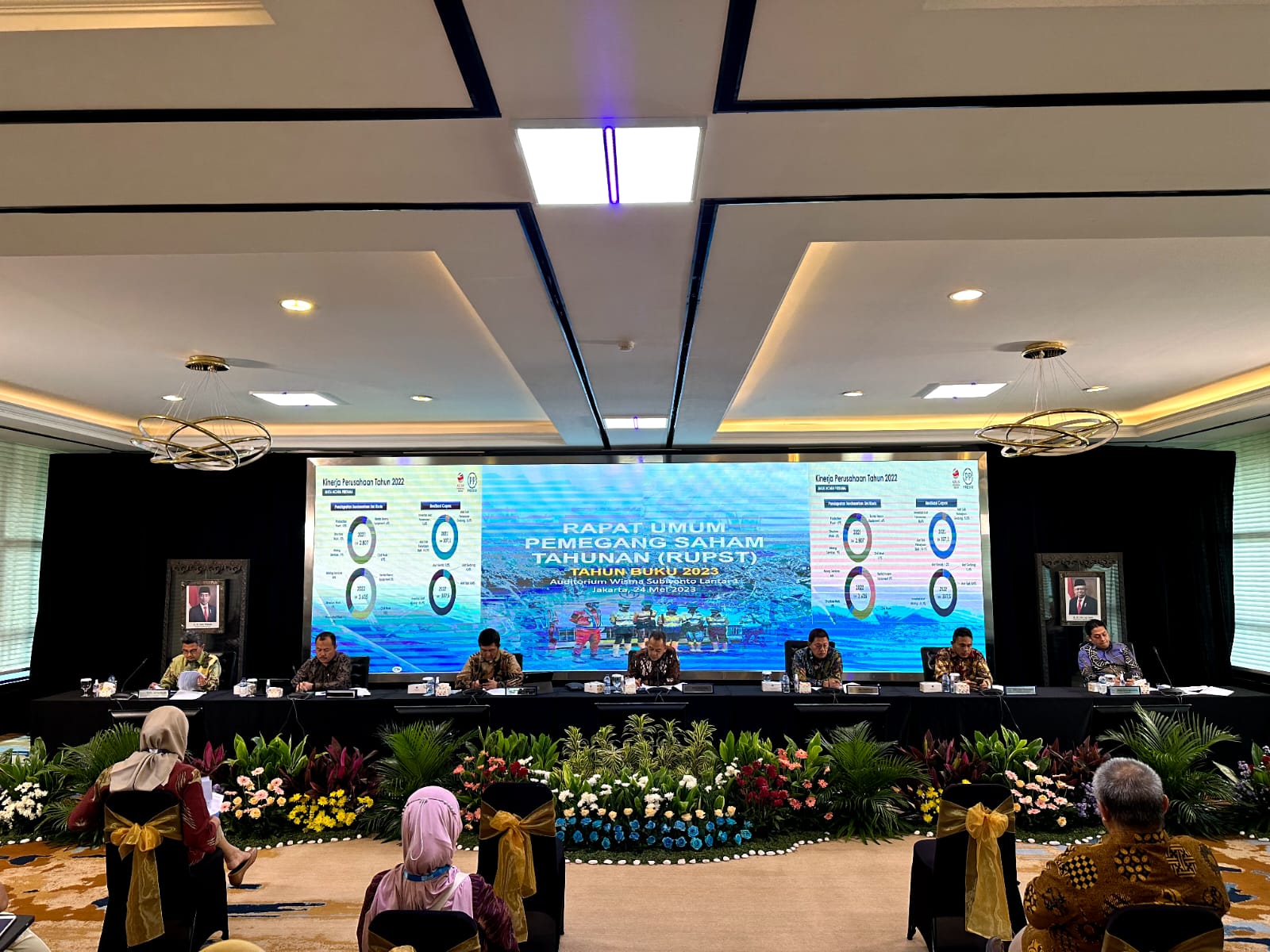 Suasana RUPS Tahunan PP Presisi. FOTO - ISTIMEWA Medio 2025, Laba PP Presisi (PPRE) Melangit 335,84 Persen
