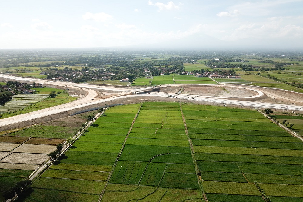 Salah satu proyek garapan jalan tol oleh ADHI. FOTO - ISTIMEWA ADHI Endapkan Sisa Dana Rights Issue Rp1,02T di 5 Bank