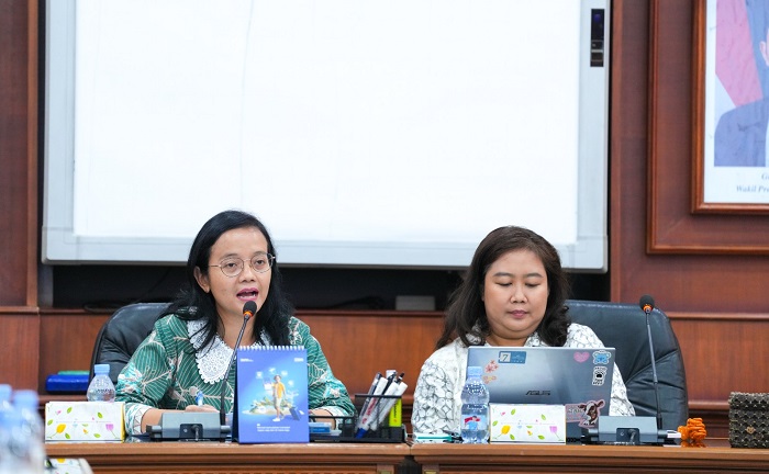 Kepala Biro Hubungan Masyarakat Kemenperin, Alexandra Arri Cahyani pada Media Briefing Industrial Festival 2025 di Jakarta, Senin (28/7). Industrial Festival Dekatkan Industri dengan Generasi Muda
