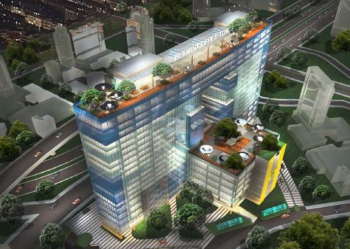 Maket pembangunan Hermina Tower Kemayoran. FOTO - ISTIMEWA Perkuat Posisi, Astra (ASII) Gulung Puluhan Juta Saham HEAL