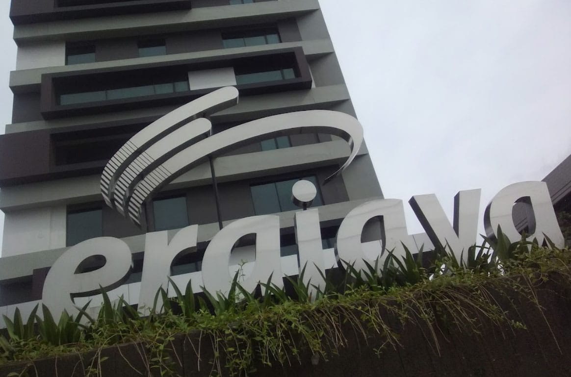 Gedung baru Erajaya Swasembada berdiri kukuh. FOTO - ISTIMEWA Laba dan Pendapatan Naik, Ini Kinerja Emiten Aguan (ERAA) Medio 2025