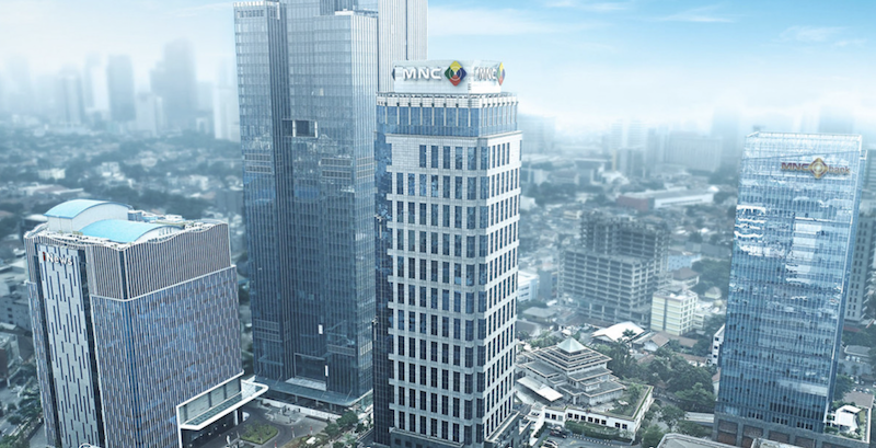 Gedung MNC Group berdiri kukuh di kawasan Kebon Sirih, Jakarta. FOTO - ISTIMEWA Paruh Pertama 2025, Laba Emiten Hary Tanoe (BHIT) Anjlok 28 Persen