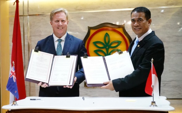 Selandia Baru Setuju Indonesia Tingkatkan Ekspor CPO, Kopi, Kakao