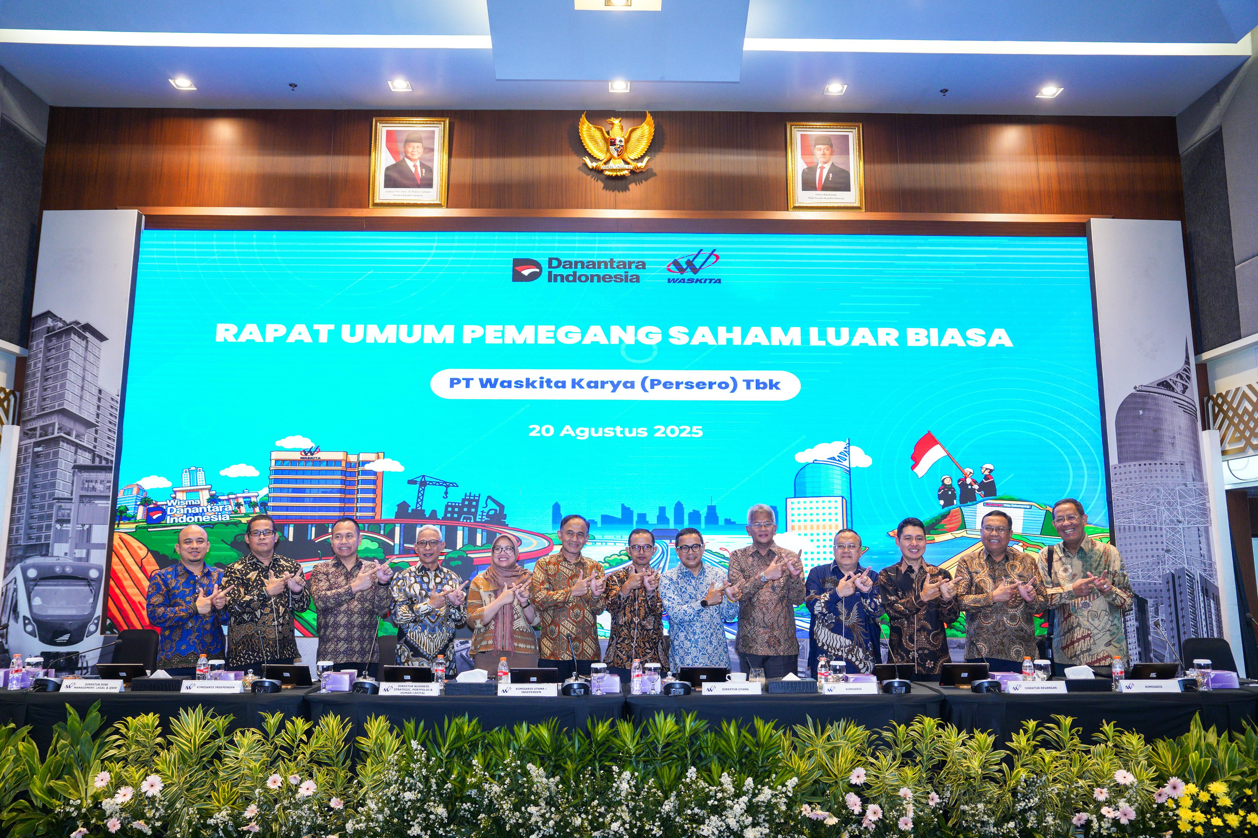 Waskita Karya (WSKT) Sepakat Rombak Pengurus