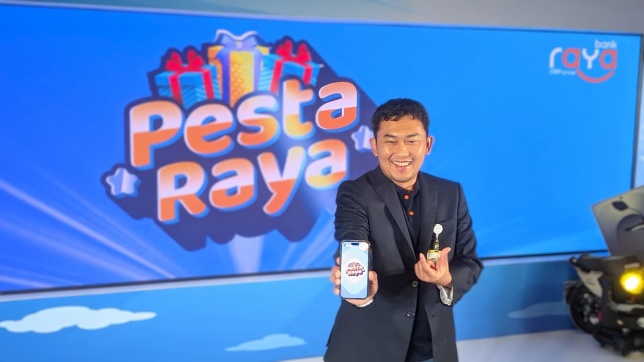 Potret Direktur Bisnis Bank Raya (AGRO) pada saat Press Conference Launching Pesta Raya 2025 pada Jumat (22/8/2025). FOTO - EmitenNews.com/Akhmad Jiharka Transaksi Digital Tumbuh 42,7%, Bank Raya (AGRO) Hadirkan Pesta Raya!