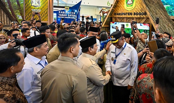 Presiden Prabowo Subianto ketika menghadiri pembukaan APKASI Otonomi Expo Tahun 2025 di ICE BSD, Tangerang, Provinsi Banten.(Foto: Setkab) Efisiensi, Presiden Minta Kurangi Perjalanan Dinas dan Kunjungan Kerja