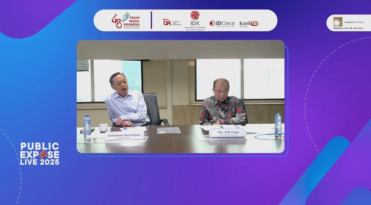 Potret Manajemen UNTR pada saat memaparkan Kinerja Perseroan. UNTR Genjot Tambang Emas, Nikel dan Energi Hijau di 2026