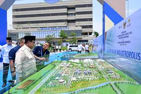 Presiden Prabowo Subianto meresmikan Kawasan Ekonomi Khusus Industropolis Batang (KITB). Dok. Kantor Staf Presiden. Siapkan KEK Sidoarjo, RI Kejar Target jadi Pusat Industri Halal Dunia