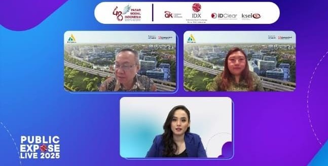 Manajemen DMAS ketika menggelar PE LIVE 2025. DMAS Sebut Data Center Jadi Mesin Cuan