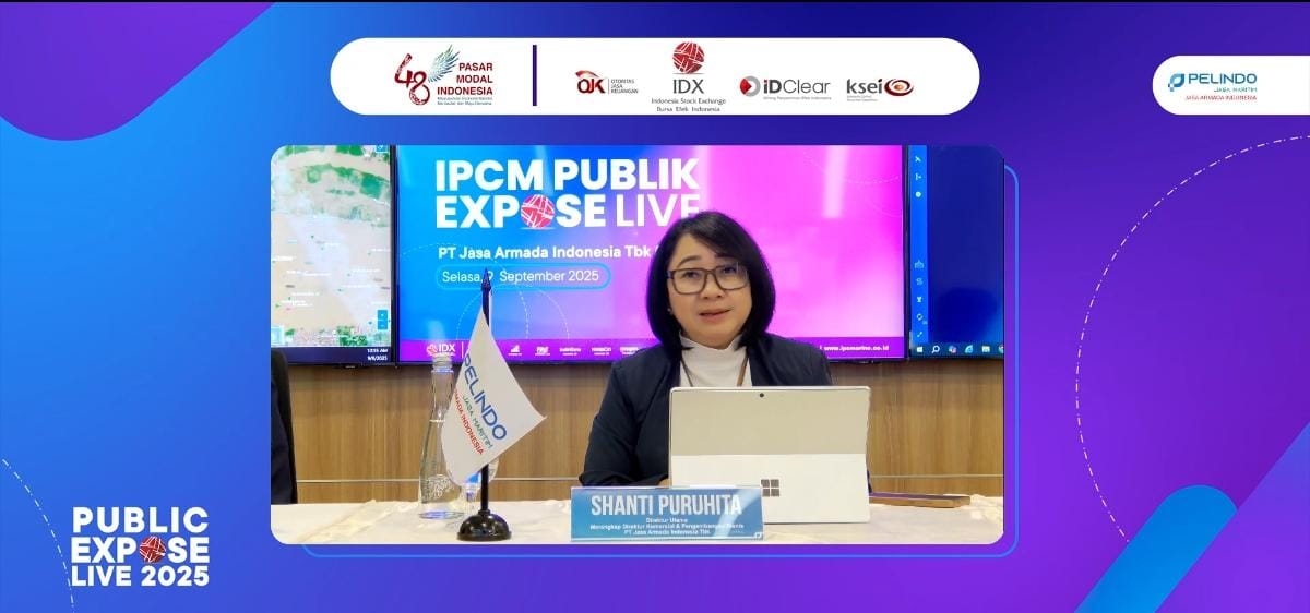 Potret Manajemen PT Jasa Armada Indonesia Tbk. (IPCM) pada PE LIVE 2025. IPCM Siapkan Rp148M Buat Tambah Kapal Tunda dan Ekspansi Tersus