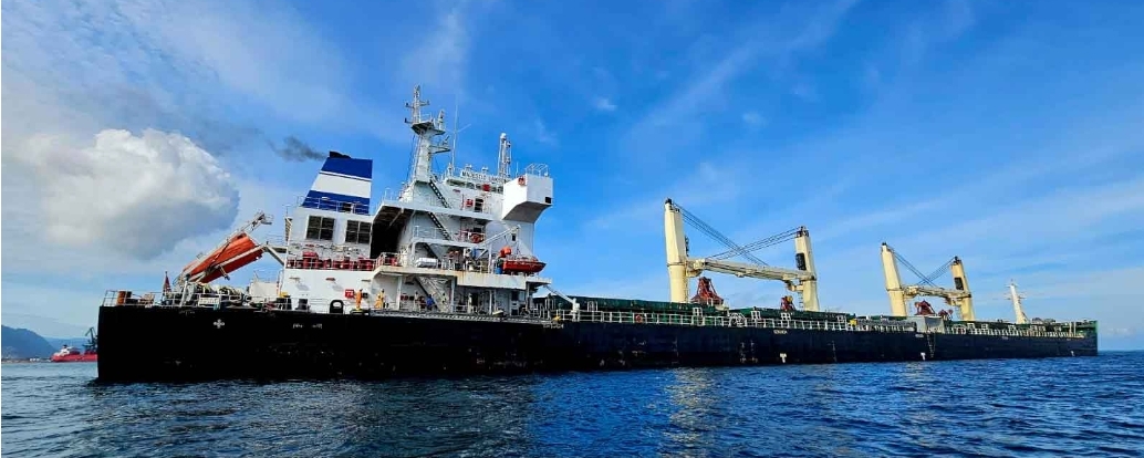 Salah satu armada kapal MV Majestic besutan Cakra Buana Resources. FOTO - ISTIMEWA Menjadi Sorotan BEI, CBRE Tunda Right Issue 48 Miliar Lembar