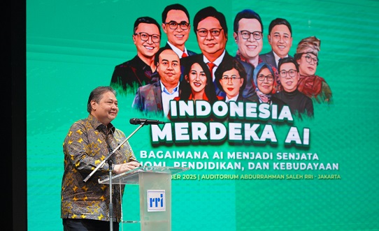 Airlangga Sebut AI Game Changer Indonesia Menuju 4 Besar Negara G20