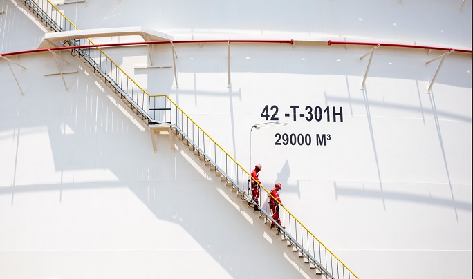 Pertamina Rampungkan Pembangunan 4 Tangki Baru di Balongan