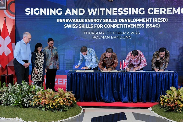 Percepat Transisi ke EBT, Indonesia Lanjut Kerja Sama dengan Swiss