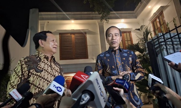 Menhan Ungkap Urusan Apa Jokowi Temui Prabowo di Kertanegara