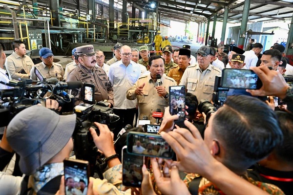 Prabowo Sebut Tambang Ilegal di Kawasan PT Timah Rugikan Negara Rp300T