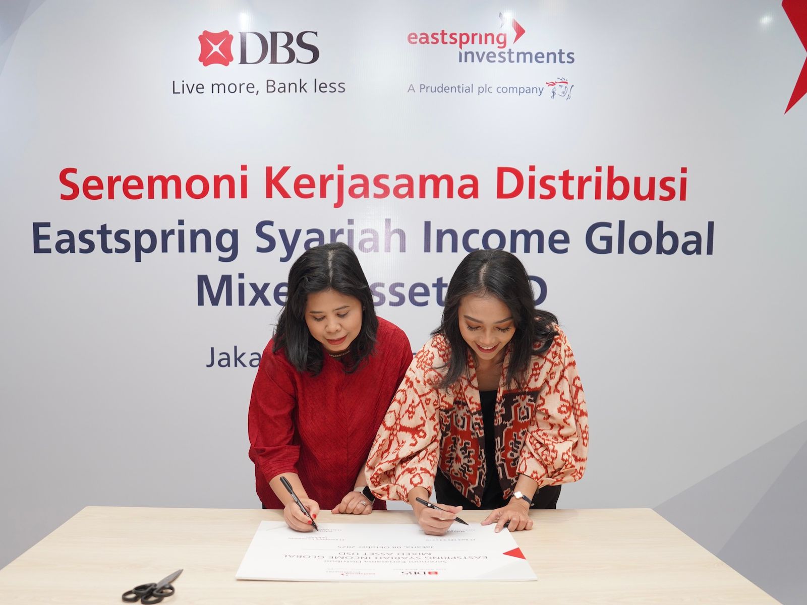 Eastspring Gandeng Bank DBS Luncurkan Reksa Dana Syariah Global ESIGMA