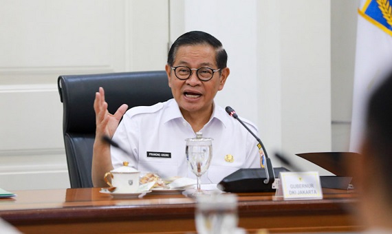 Gubernur DKI Jakarta, Pramono Anung menjelaskan bahwa gagasan pembentukan Jakarta Collaboration Fund (JCF) ditujukan tidak hanya untuk investasi di Jakarta,(Foto: Berita Jakarta) DKI Akan Gunakan Collaboration Fund untuk Investasi di Daerah Lain