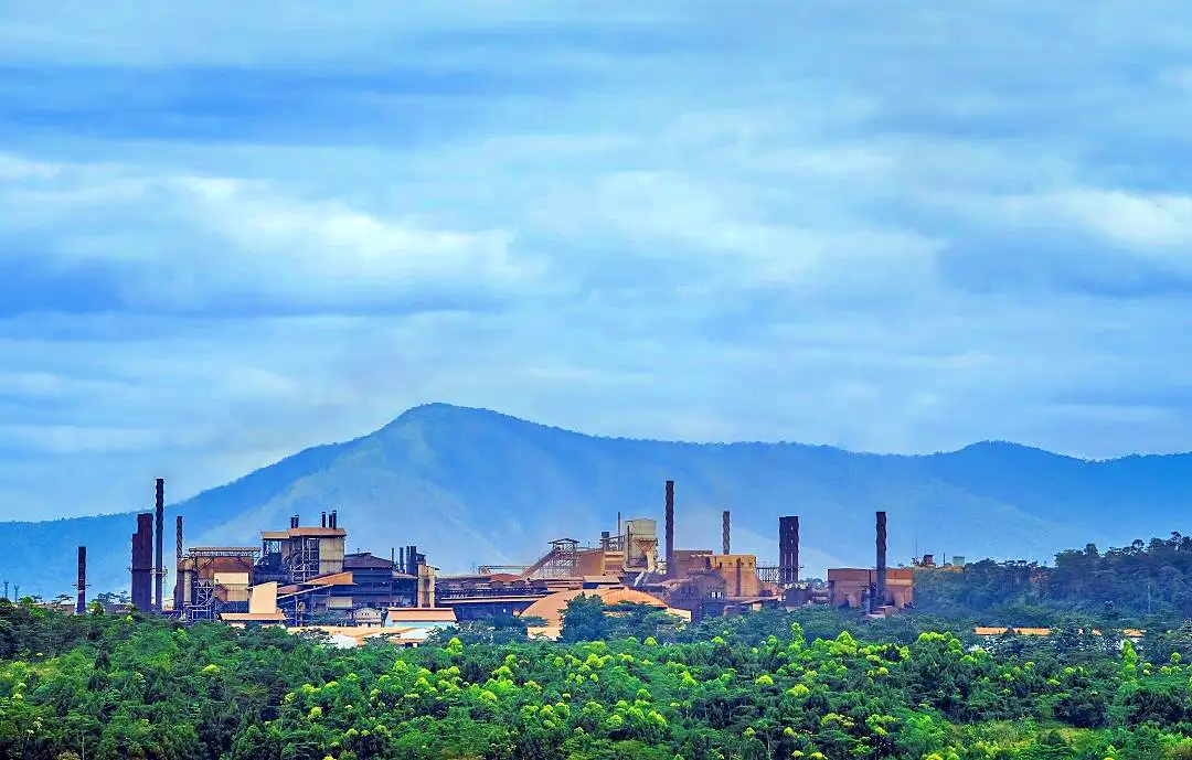 Kompleks area pertambangan besutan Vale Indonesia tampak dari kejauhan. FOTO - ISTIMEWA Kuartal III, Ini Hasil Eksplorasi Vale Indonesia (INCO)