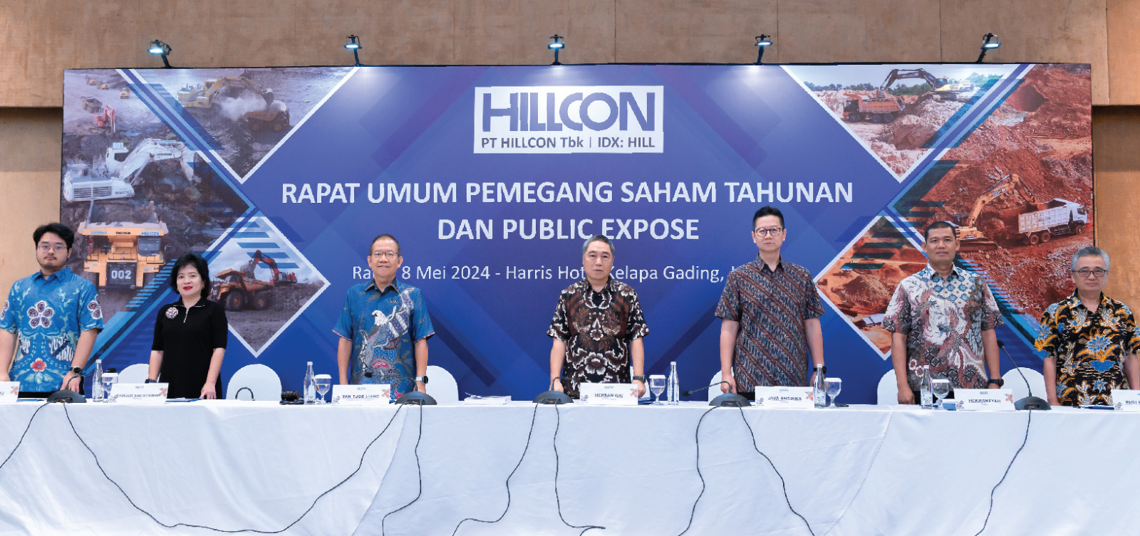 Potret manajemen sesaat melaksanakan agenda korporasi perseroan. Pengendali Hillcon (HILL) Lepas Saham Rp65M, Kenapa?