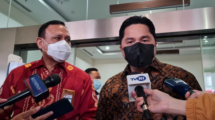 Menteri Erick Gandeng KPK Cegah Korupsi di Tubuh BUMN