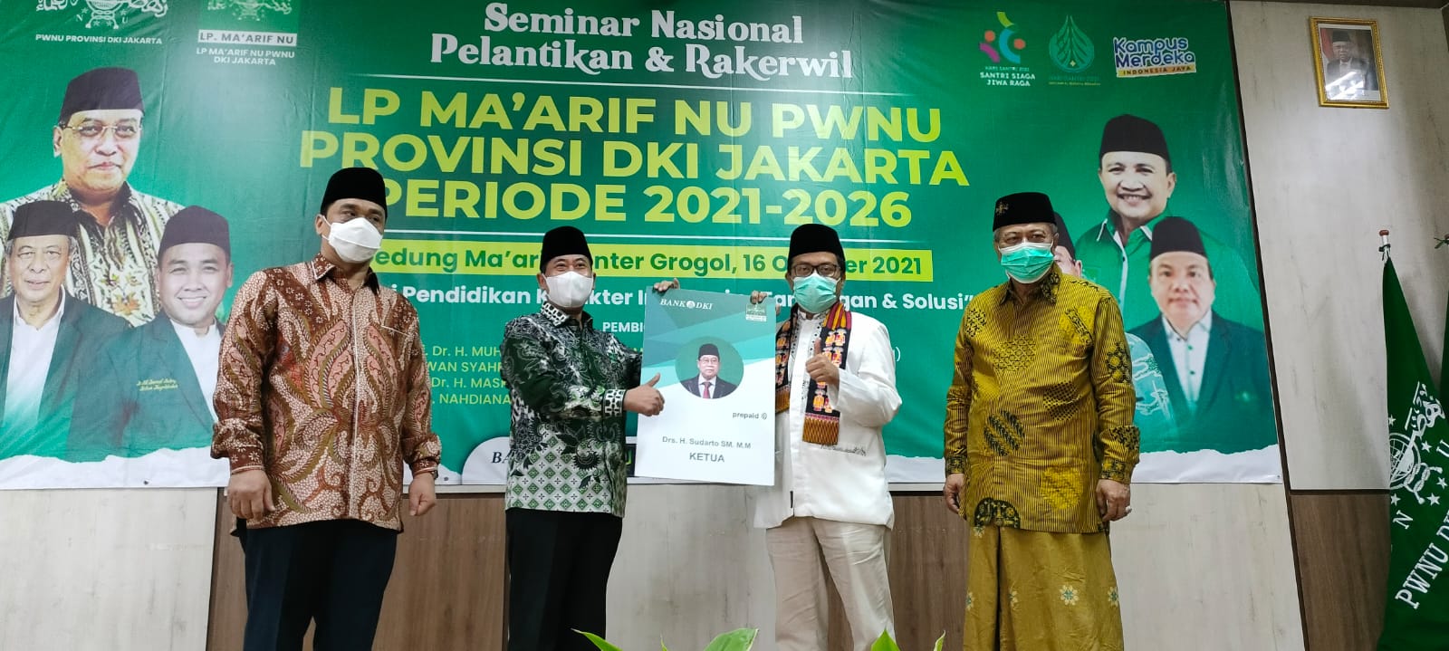 Bank DKI - LP Ma’arif Nahdlatul Ulama Kerja Sama Pemanfaatan Layanan Perbankan