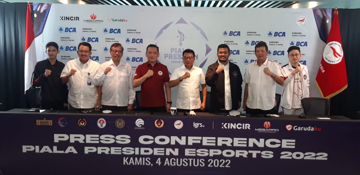 BCA Dukung Perhelatan Piala Presiden Esport 2022, Hadirkan Promo Menarik