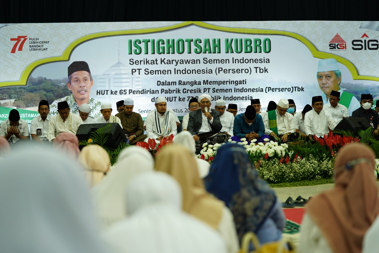 SIG Resmikan Bantuan Pembangunan TPQ dan Renovasi Masjid Manba’ul Ulum di Gresik