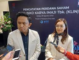 Kinerja Terus Membaik, Klinko Karya Imaji (KLIN) Catat Penjualan Bersih Rp3,06 Miliar