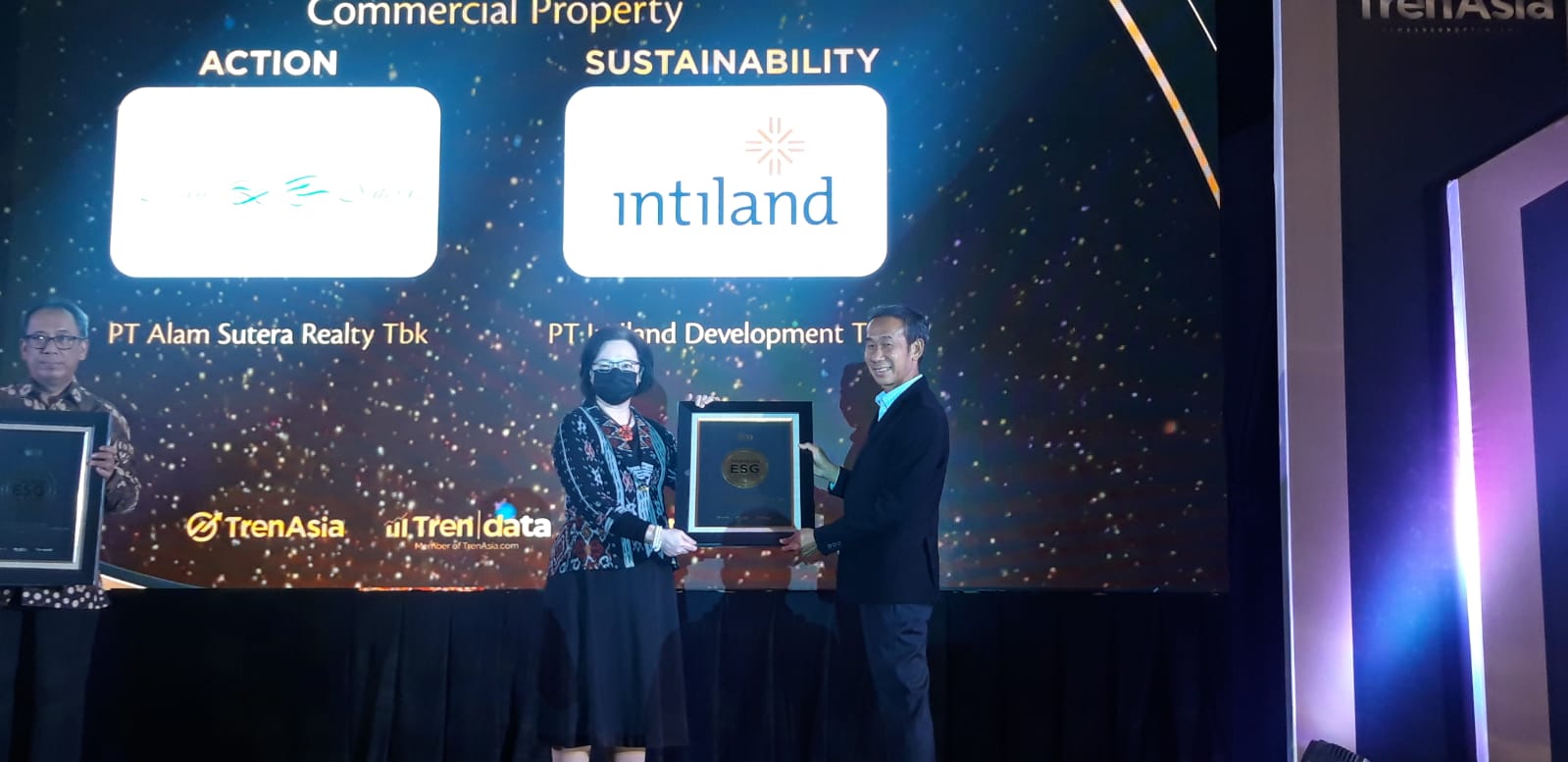 Sukses jaga Prinsip Keberlanjutan, Intiland Development Raih TrenAsia ESG Excellence 2022