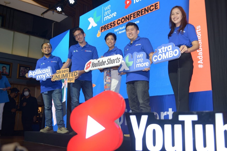 Gandeng YouTube, XL Axiata (EXCL) Hadirkan Unlimited YouTube Shorts