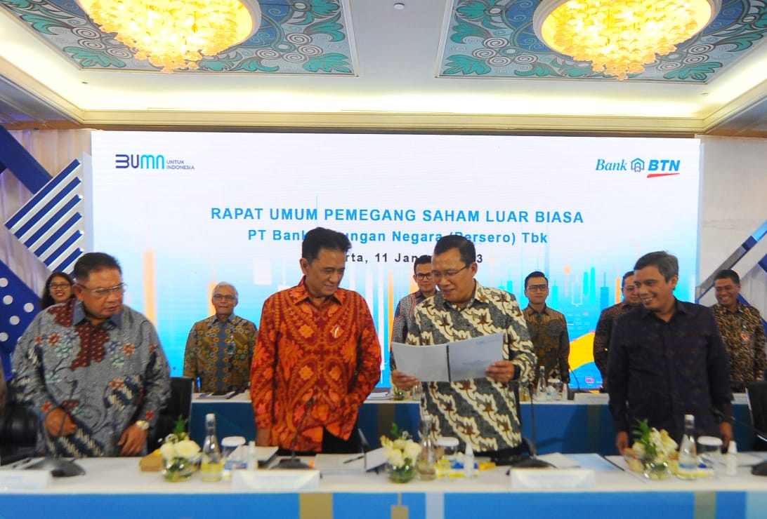 Setujui Pengunduran Diri Heru Budi, Bank BTN (BBTN) Optimistis Arungi 2023