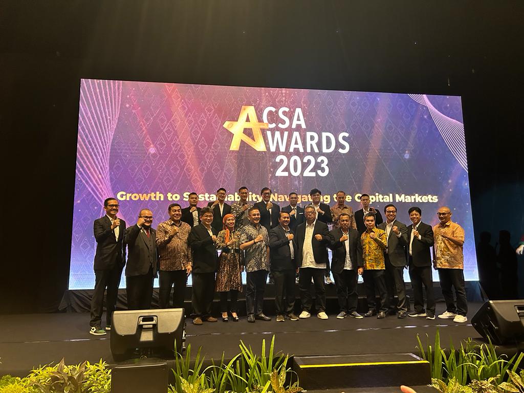 Bertema Growth to Sustainability Navigating The Capital Market, 45 Emiten Raih CSA Award