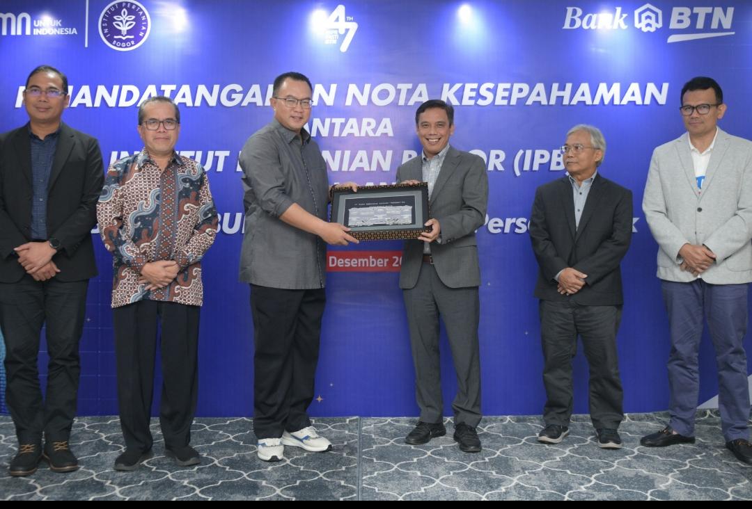 Bank BTN (BBTN) Gandeng IPB Untuk Perkuat Layanan Perbankan