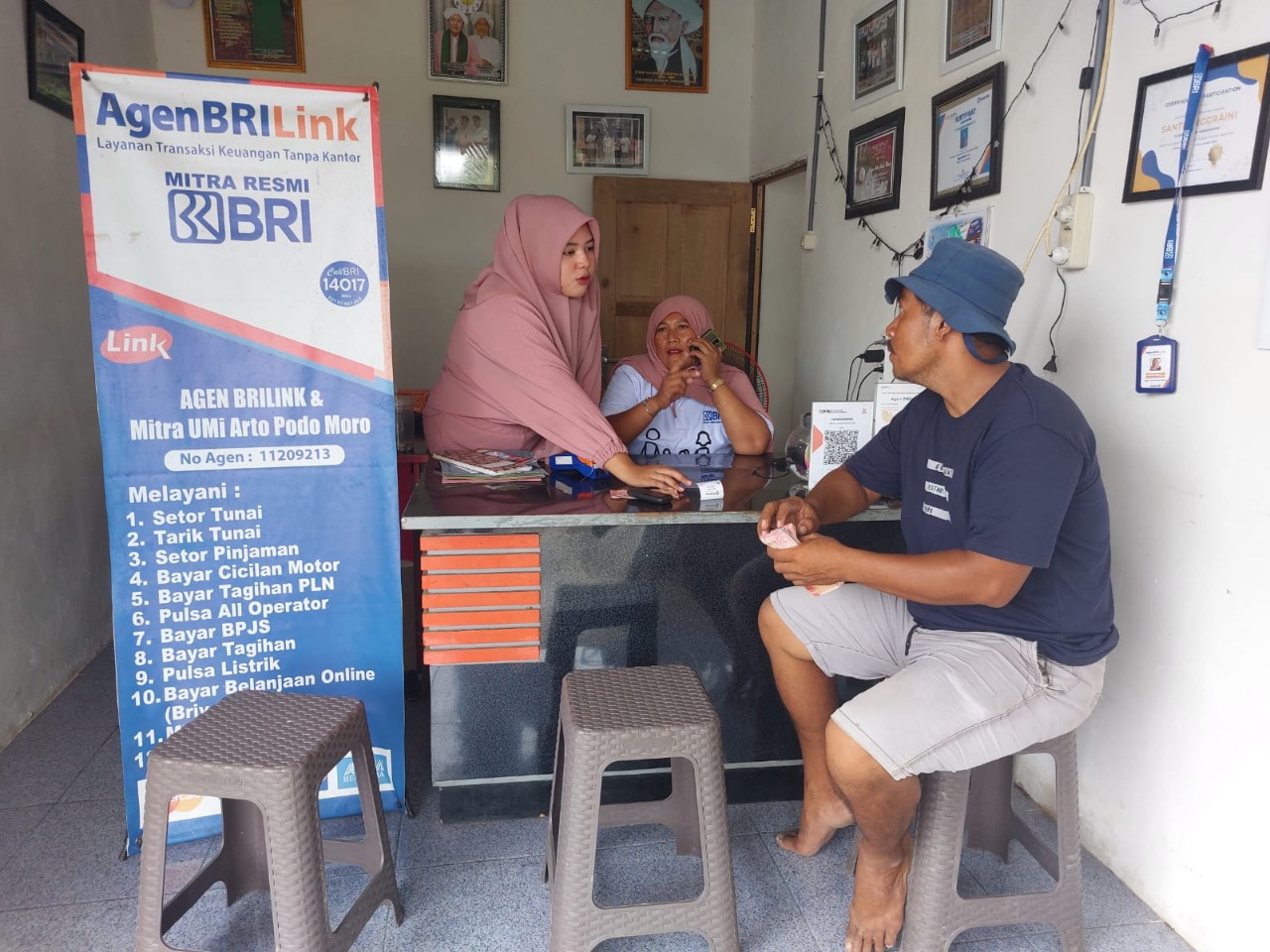 Tumbuh Pesat, AgenBRILink Catat Transaksi Rp370 Triliun Kuartal I-2024