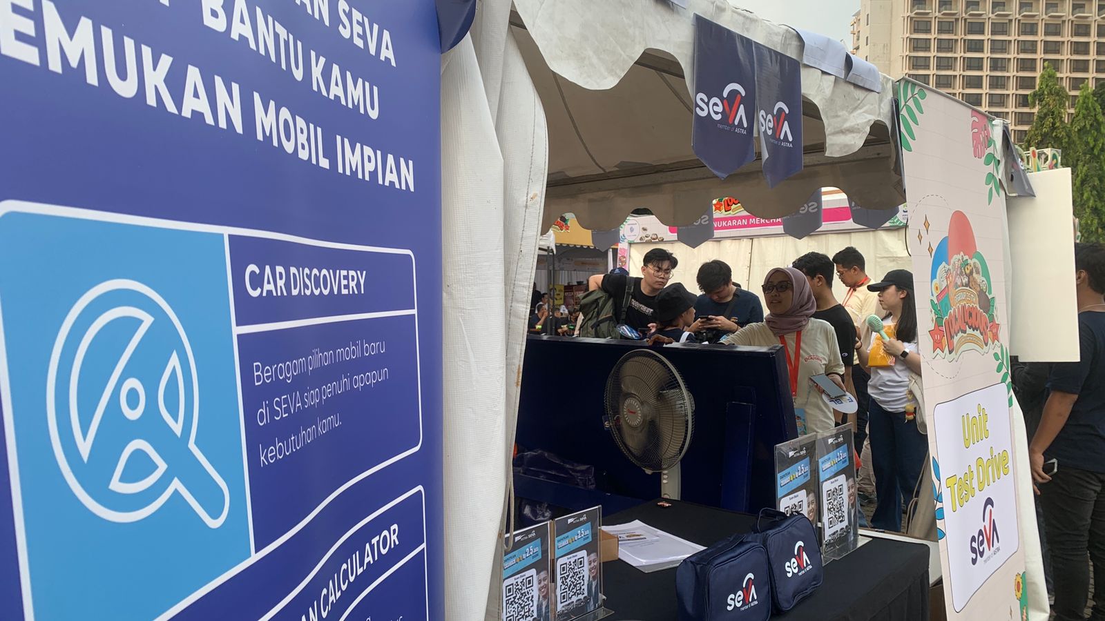 Booth SEVA di FIFGROUP 35th Localicios dikunjungi oleh lebih dari 1.700 pengunjung yang menikmati berbagai program dan promo menarik dari SEVA, Jumat (31/5/2024). dok. ist. Dukung FIFGROUP 35th Localicious, SEVA Hadirkan Penawaran Menarik