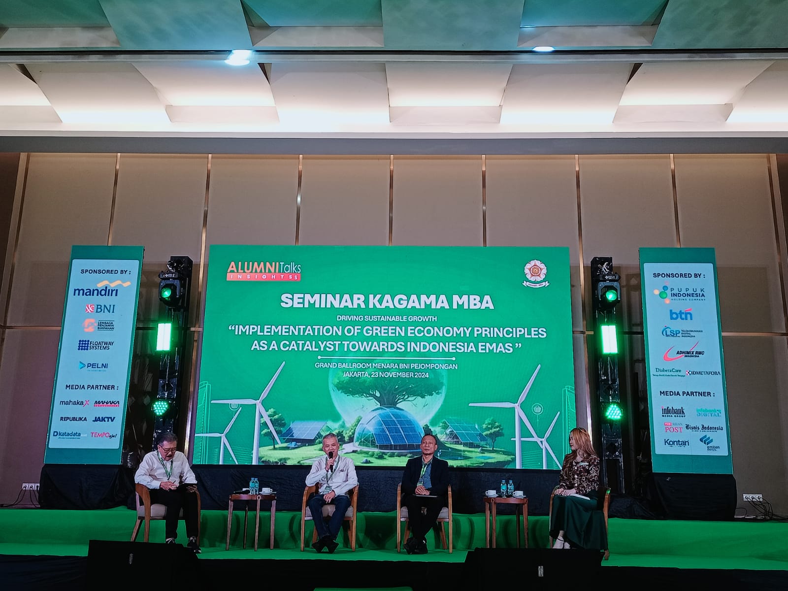 KAGAMA-MBA Bahas Ekonomi Hijau Menuju Indonesia Emas 2045