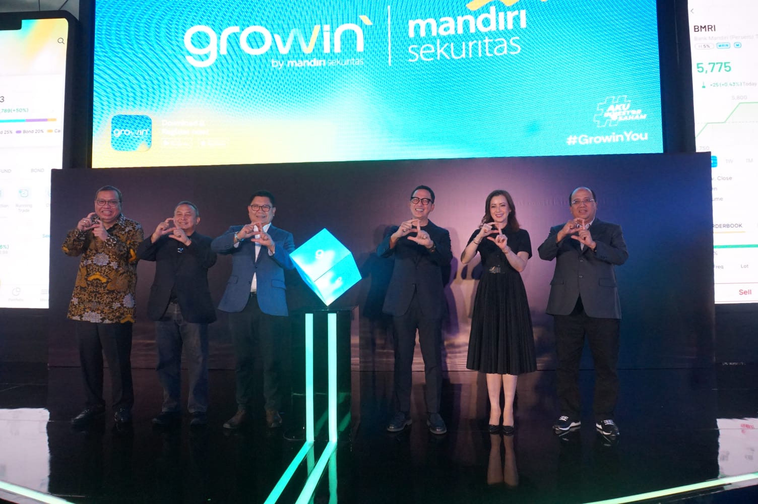 Mandiri Sekuritas Luncurkan Aplikasi Digital Trading Platform Growin'