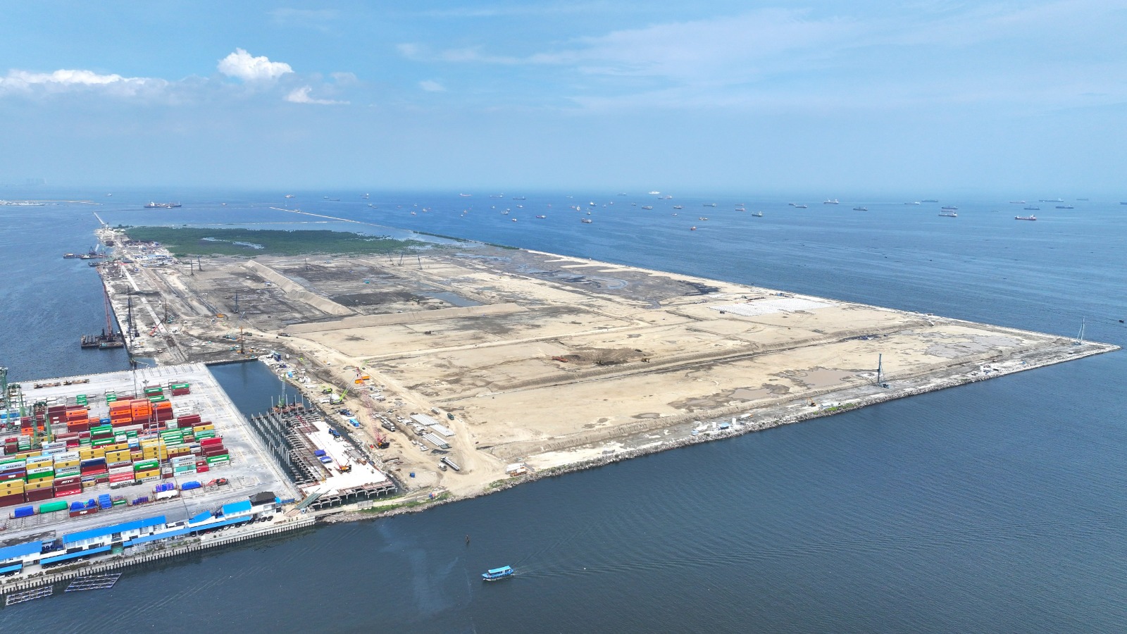 Dikerjakan PTPP! Proyek Terminal Kalibaru Tahap 1B Sudah 70 Persen