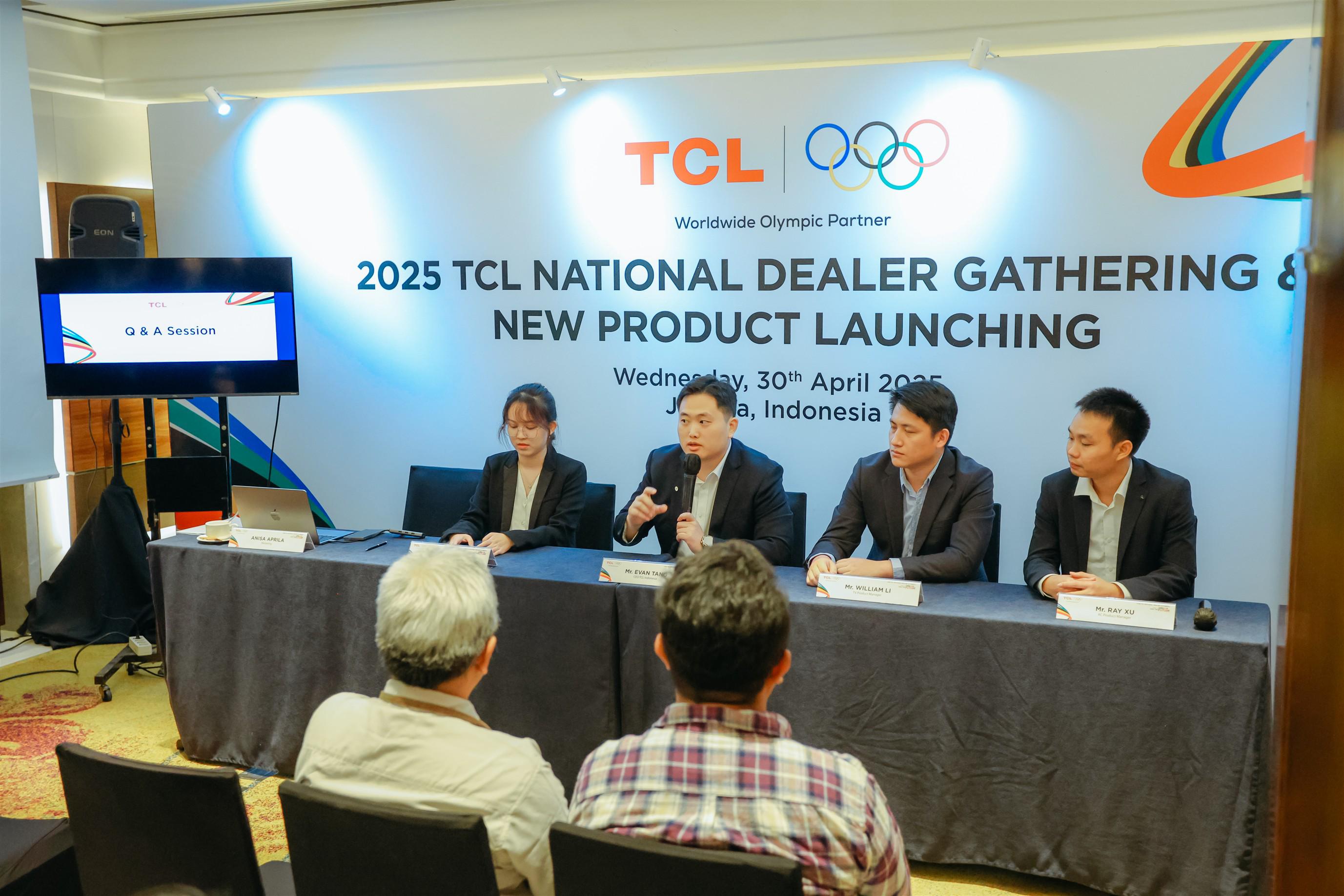 TCL Indonesia menggelar National Dealer Gathering 2025 di Jakarta dengan tema “Dare to Dream, Win the Future”. Dok. Ist. Perkuat Sinergi, TCL Indonesia Gelar National Dealer Gathering 2025