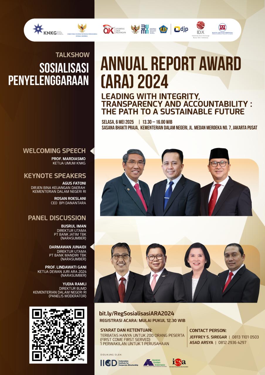 Menuju Laporan Tahunan Berkualitas: Sosialisasi ARA 2024 Tekankan Integritas, Transparansi, dan Akuntabilitas Sosialisasi ARA 2024: Integritas, Transparansi, dan Akuntabilitas