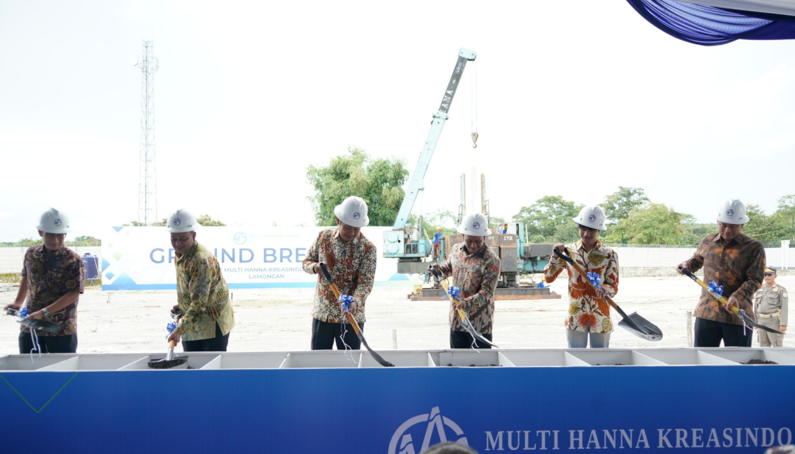 MKHI Ground Breaking Kantor Pengelolaan Limbah Industri di Lamongan