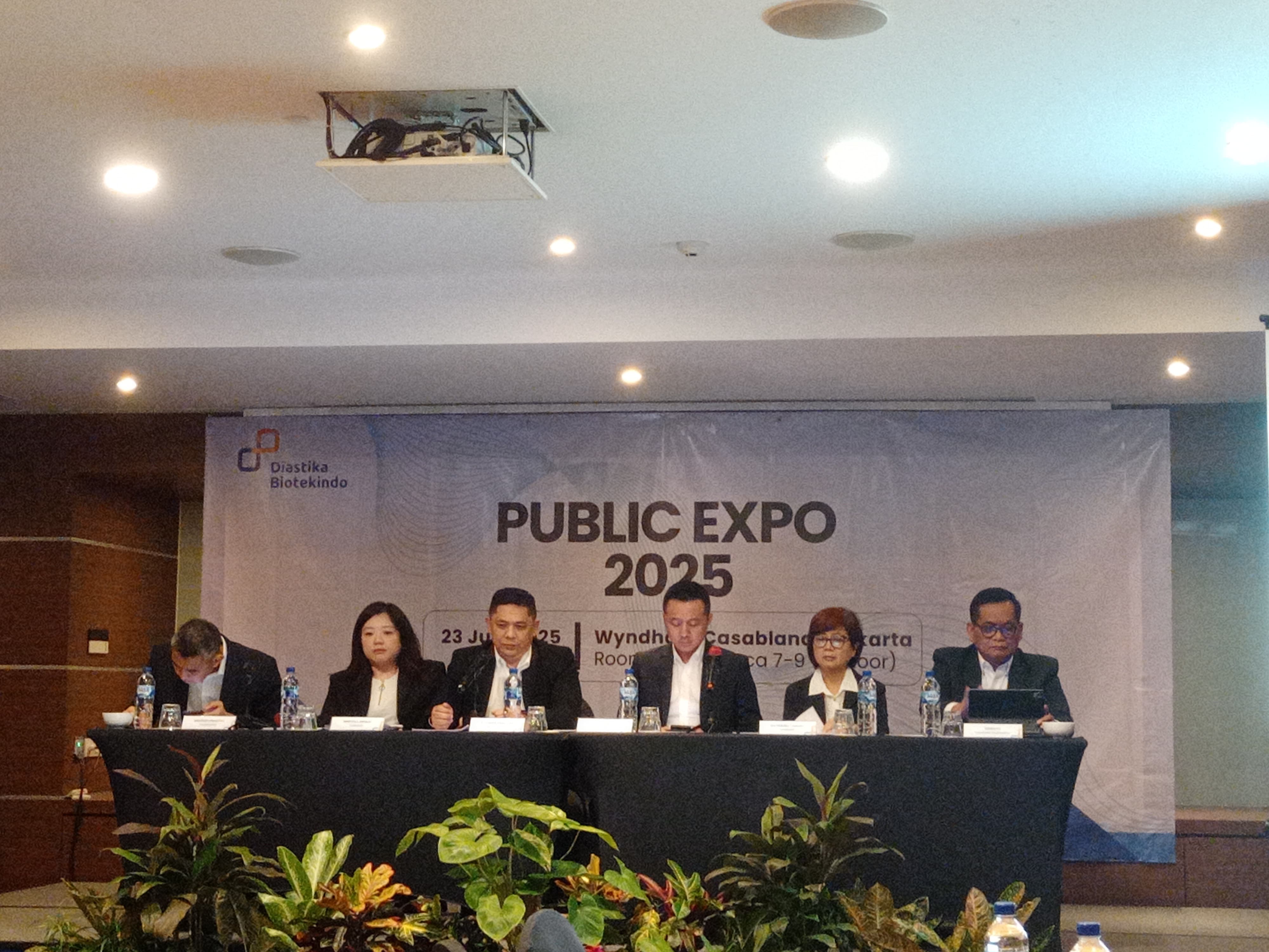 Public Expo 2025 PT Diastika Biotekindo Tbk, resmi mengumumkan rencana penawaran umum perdana saham (Initial Public Offering/IPO). Dok. Ist. IPO Diastika Biotekindo Ekspansi Via Produk Lokal dan Teknologi Global