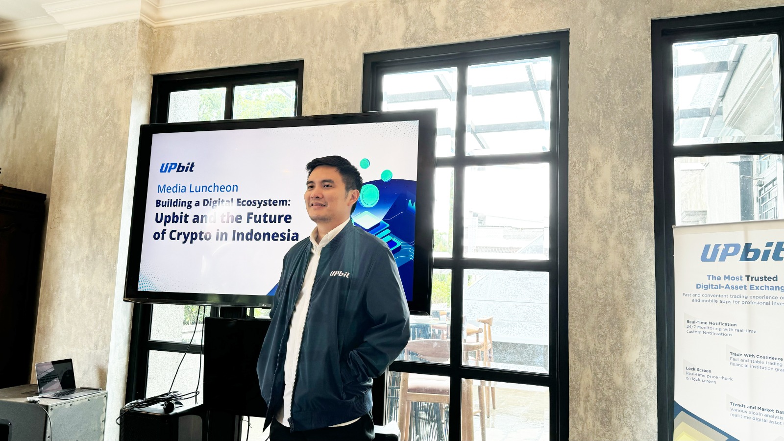 Resna Raniadi, COO Upbit Indonesia. Foto/Rizki EmitenNews Upbit Indonesia Dukung PP 28/2025 Demi Masa Depan Blockchain Indonesia