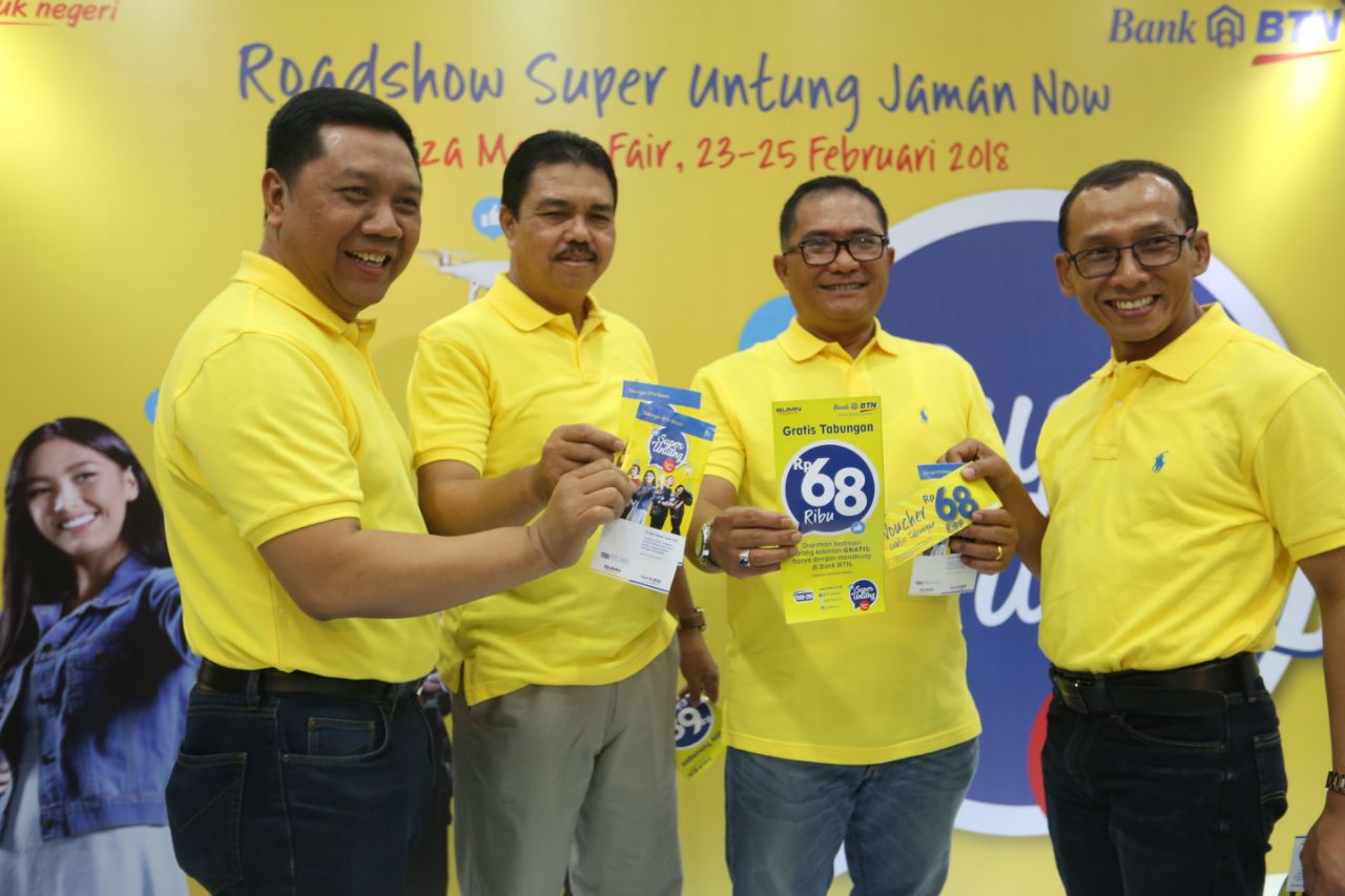 Gelar Roadshow Super Untung Jaman Now di Medan, BTN Bidik Dana Tabungan Rp250 Miliar