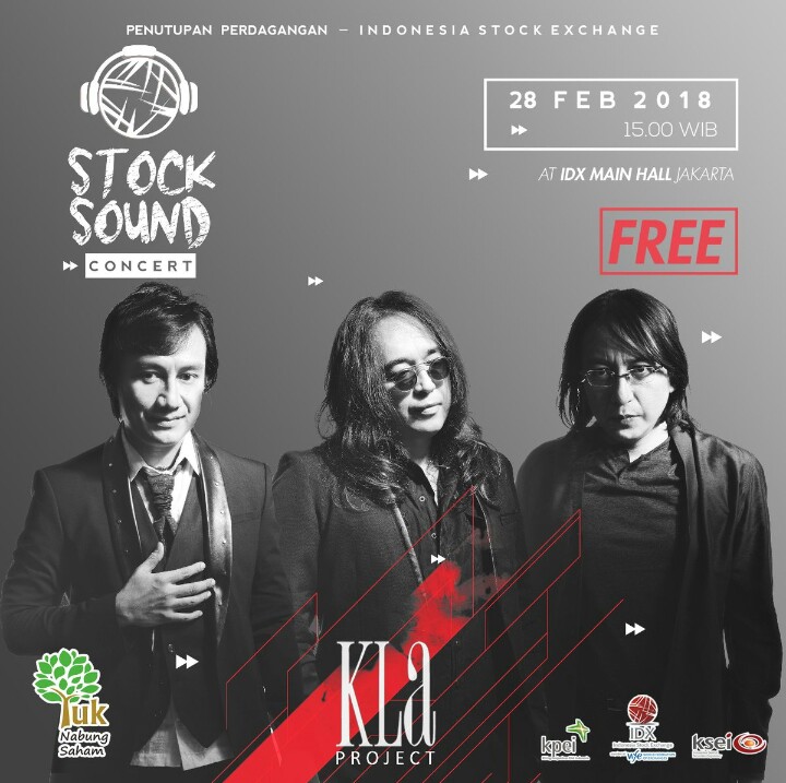 Bidik Investor Millenial, StockSound Concert 2018 Hadirkan Kla Project